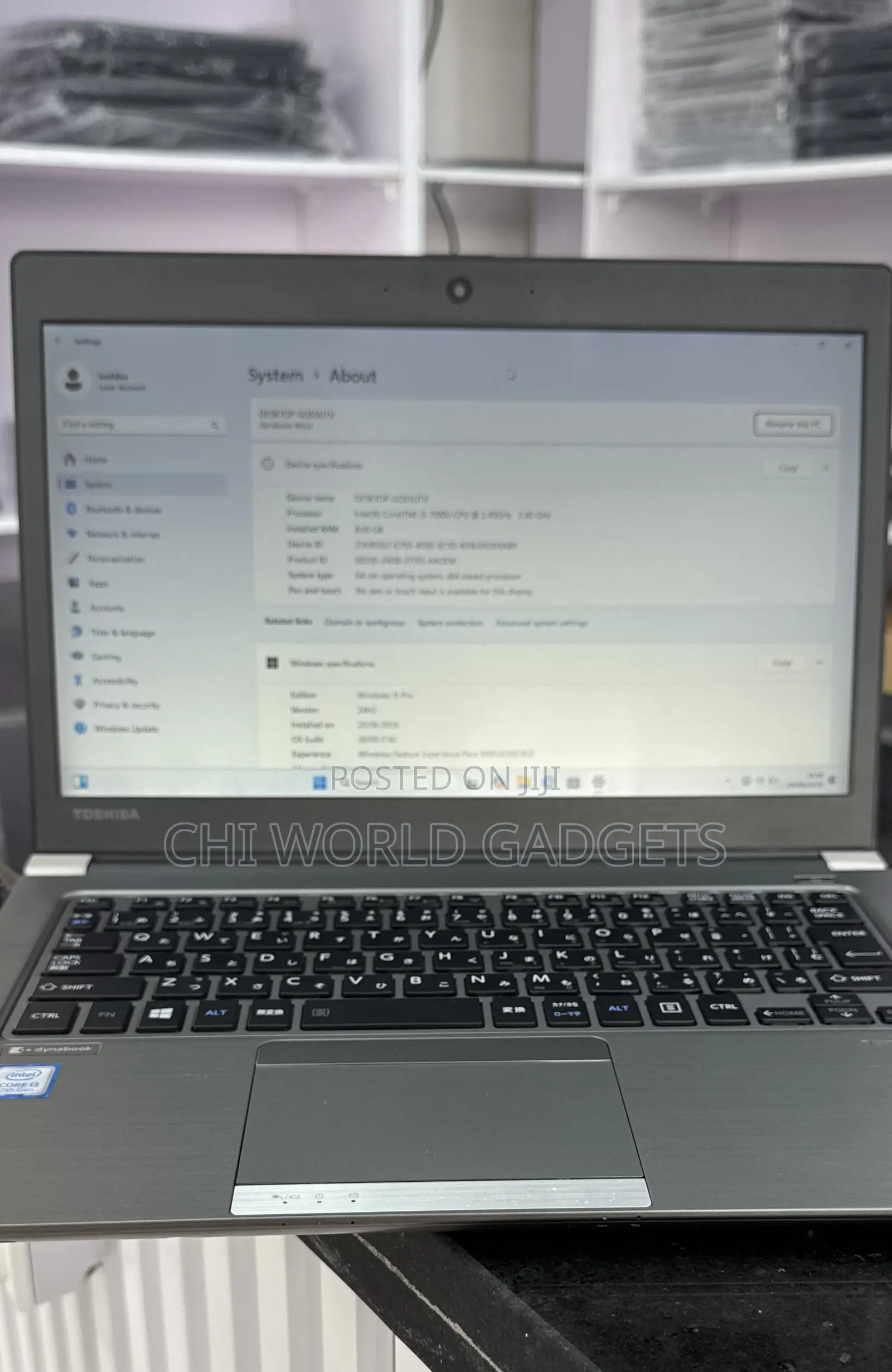 Laptop Toshiba Dynabook R634/M 8GB Intel Core i3 SSD 128GB