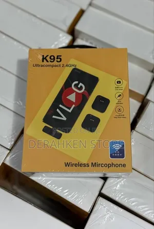 Ultracompact Wireless Lavalier Mic for Content Creators