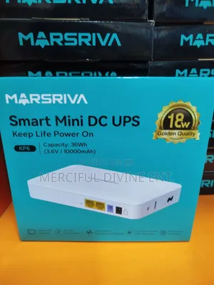 Marsrivea Smart Mini Dc Ups 10000mah. Router Power Bank