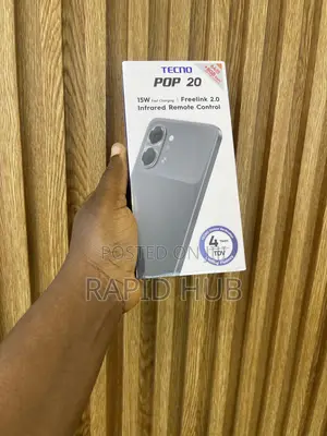 New Tecno Pop 20 64 GB Black