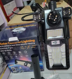 Interesting Triple Lens Solar Street Light With Camera