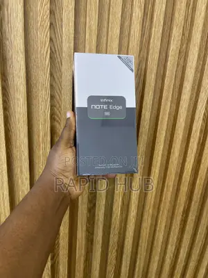 New Infinix Note Edge 128 GB Black