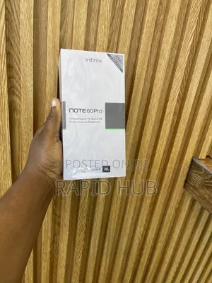 New Infinix Note 60 Pro 256 GB Black