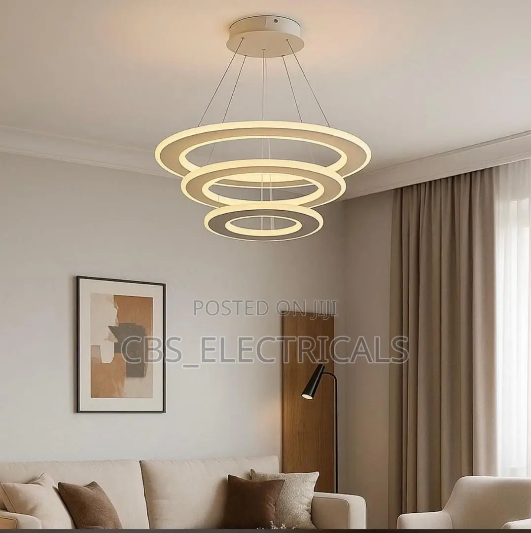 3 Ring Led Chandeliers
