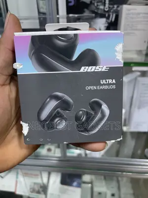 Black Bose Ultra Open Earbuds
