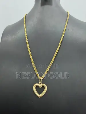 Italy 750 Tested 18karat Solid With Heart Design