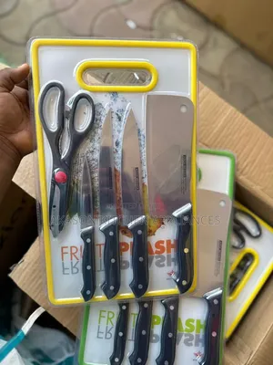 Knife Chopping Board Set