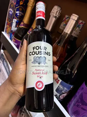 Four Cousin Sweet Red Wine 1-Bottles