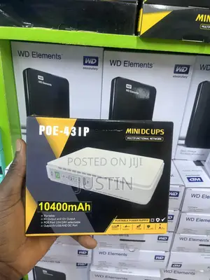 Poe-431p Mini Dc Ups 10400mah