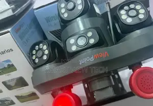 Triple Lens Solar Wireless Solar CCTV Security Camera –