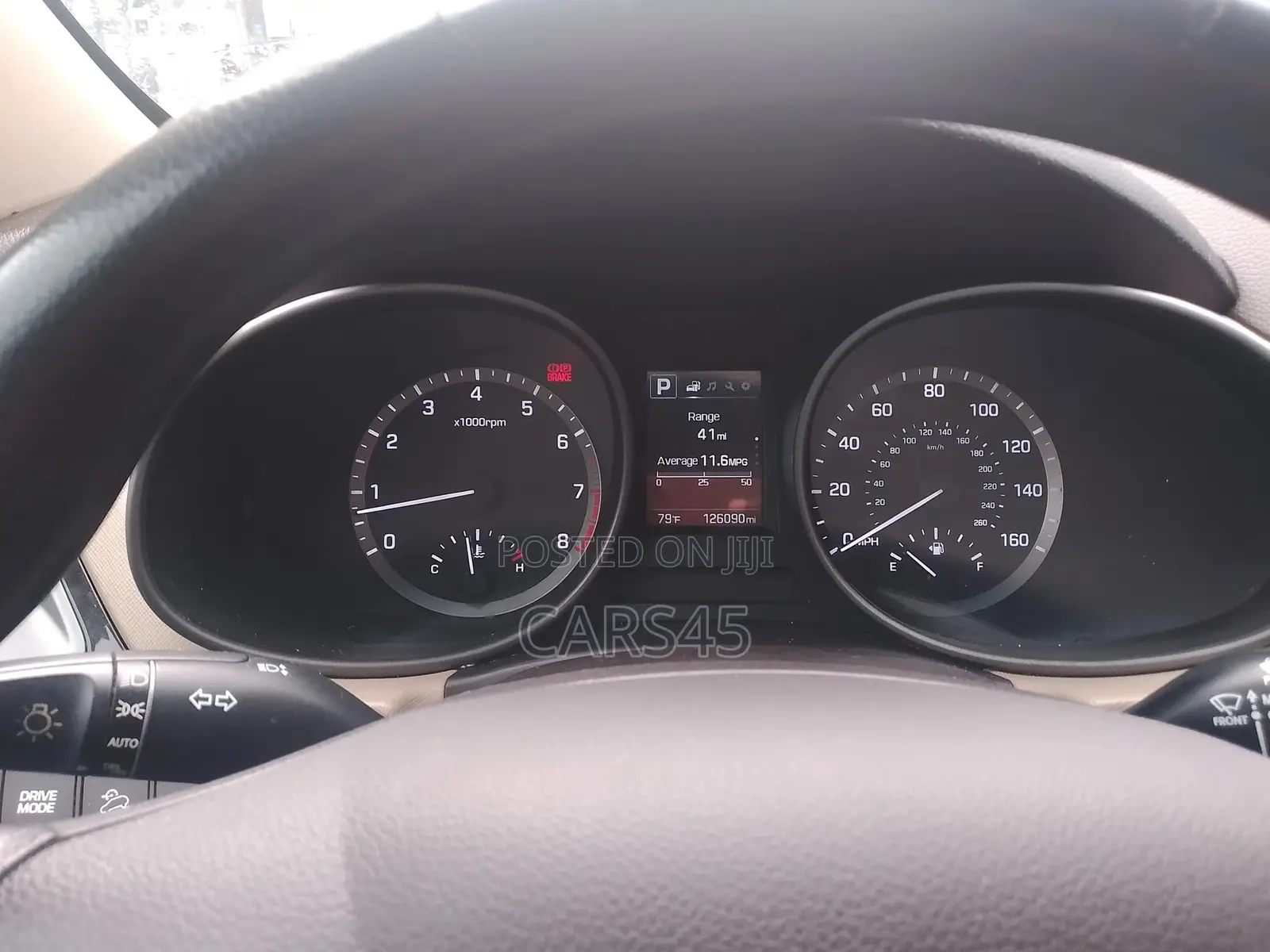 Hyundai Santa Fe 2016 Orange