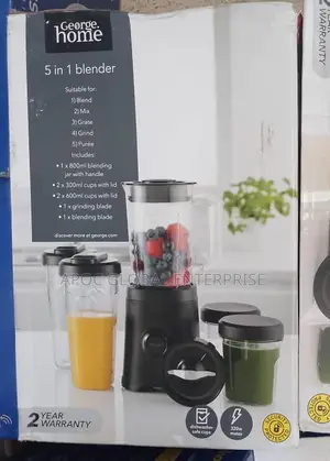 George Home 5-in-1 Food Blender Processor