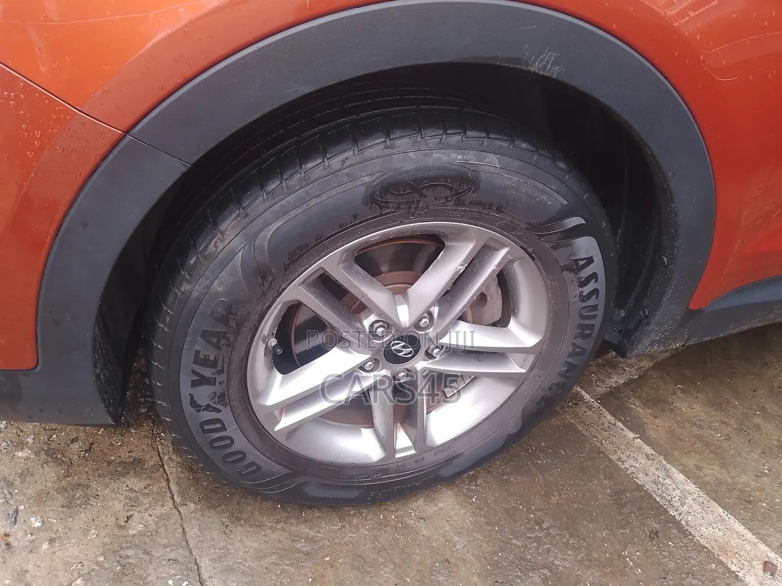 Hyundai Santa Fe 2016 Orange