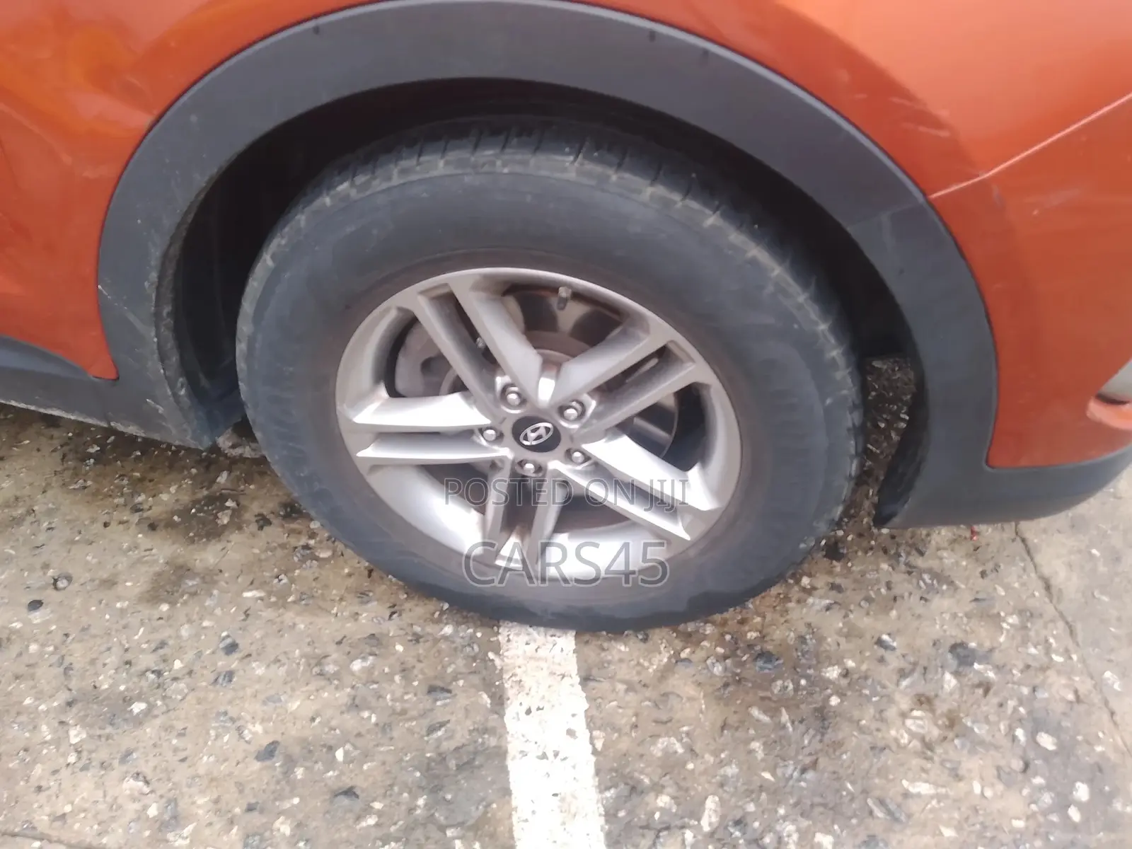 Hyundai Santa Fe 2016 Orange