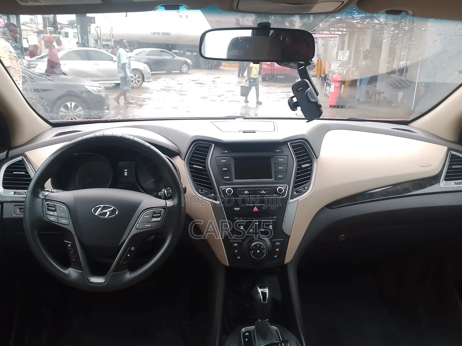 Hyundai Santa Fe 2016 Orange