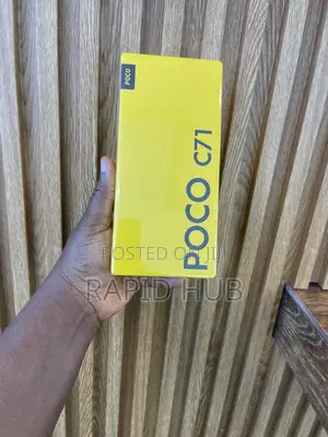 New Xiaomi Poco C71 64 GB Black