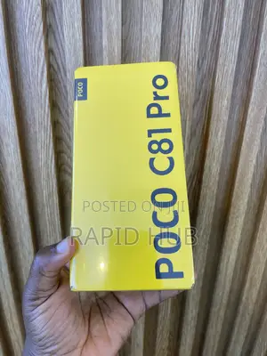 New Xiaomi Poco C81 Pro 64 GB Gold