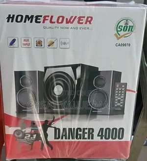 Home Flower Danger 4000 2.Ich Computer Speaker