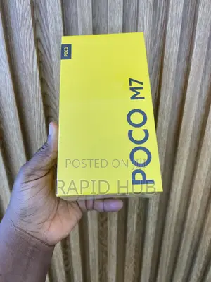 New Xiaomi Poco M7 256 GB Black