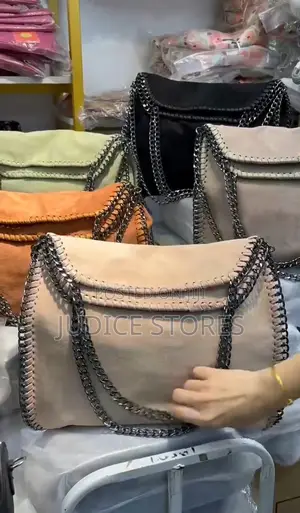 Chain Link Tote Hand Bag