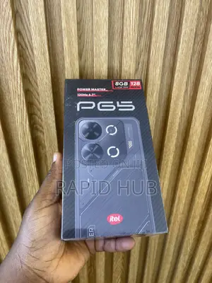 New Itel P65 128 GB Black
