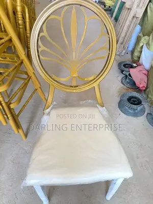 Around Back Golden Chair for Event! 
