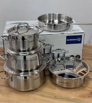 Korkmaz Stainless Steel Pot and Pan