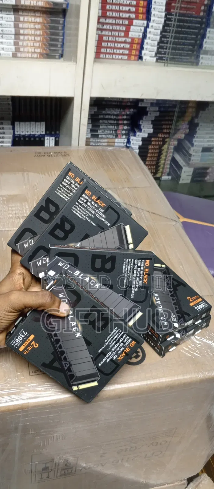 Wd _Black SSD Game Drive+Heatsink