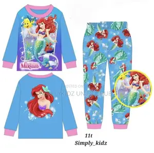 Little Mermaid Cartoon Character Pyjamas - 11t