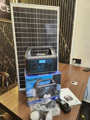 Portable 150w Solar Energy Kit for Home, Office Outdoor Use
