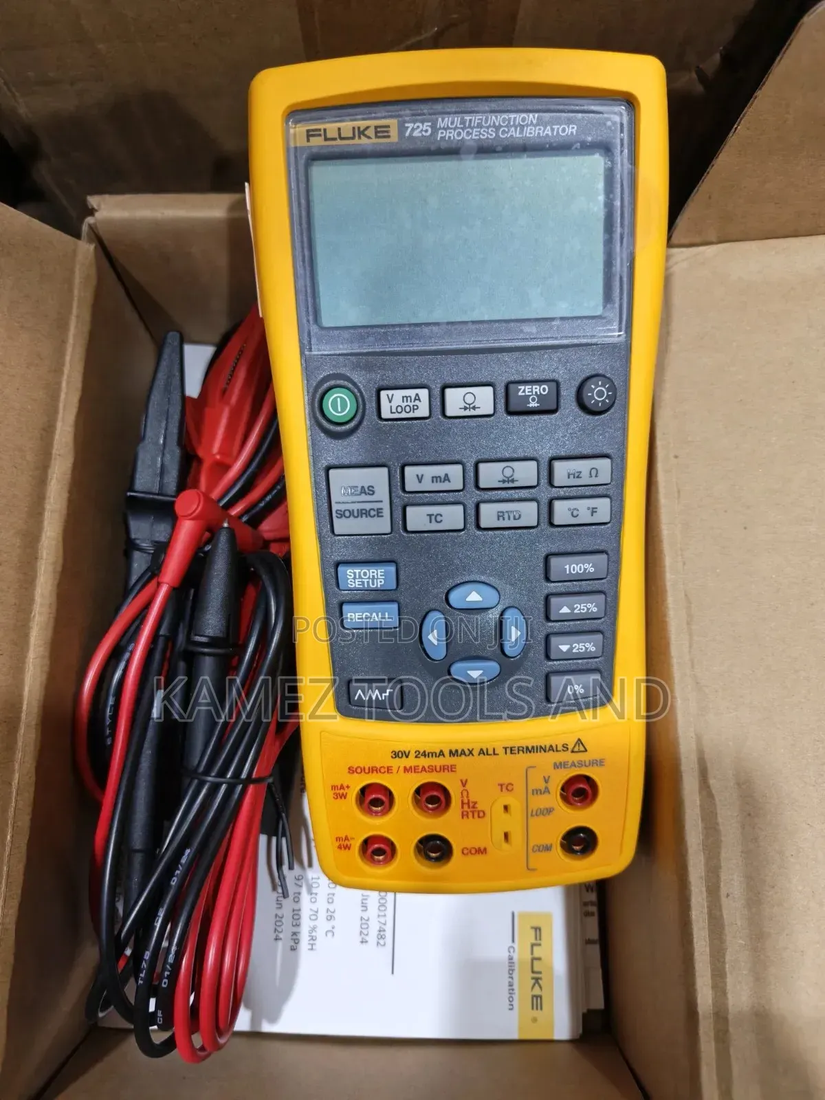 Fluke 725 Multifunction Process Calibrator