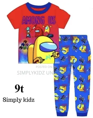 Among Us Pyjamas - 9t