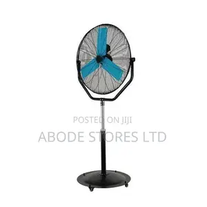 30 Inch Standing Industrial Fan With Wheels– Powerful Cooling
