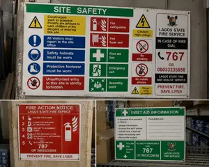 Safety Signages- All Types & Sizes