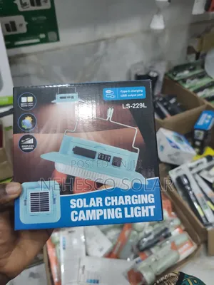 Solar Light for Camping and Indoor Use