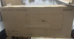 Xiaomi Redmi G34wq 2026 Curved Gaming Monitor