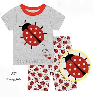 Lady Bug Character Pyjamas - 8t