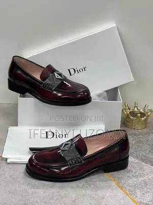 Dior Classic Wine Color Luxury Shoe