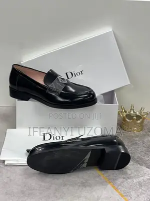 Dior Classic Black Color Designer Shoe