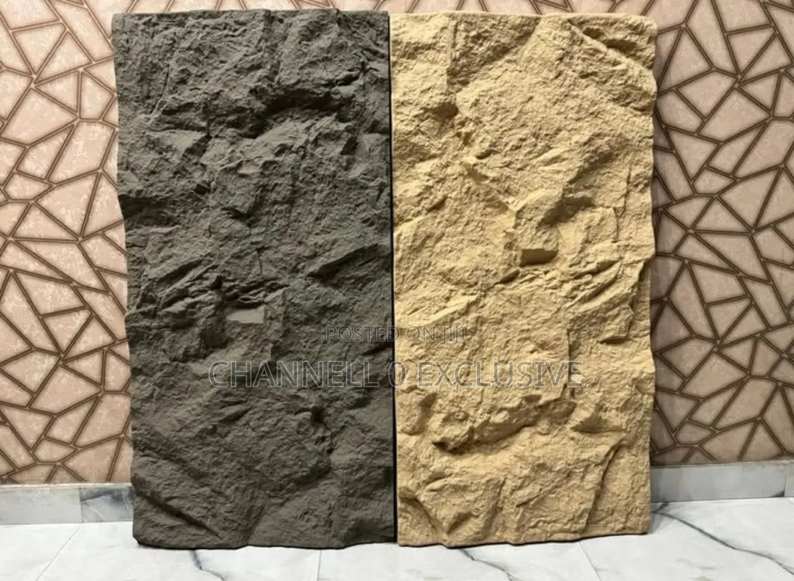 Quality 3d Pu Stone Panel