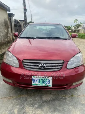 Toyota Corolla 2003 Red