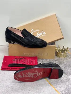 Designer Luxury Men Black Shoe