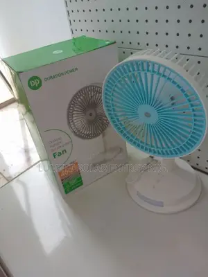 Dp-7627 Solar Rechargeable Fan With Ledlight And Solar Panel Wholesale