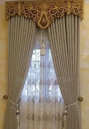 Turkey Antique Design Lux Curtain Set