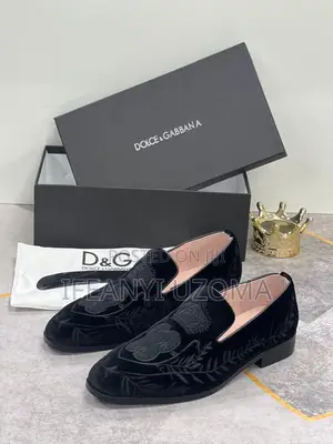 Black Color Suede Classic Shoe