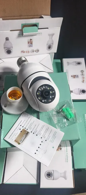 Security Meets Smart Design With Our 1080p Light Bulb Wireless Wifi