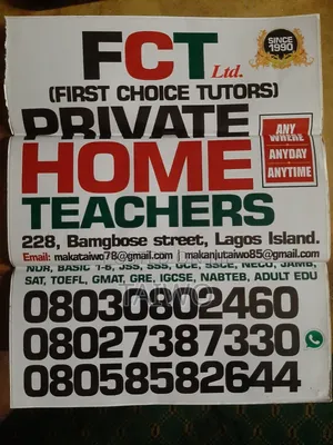 First Choice Tutors- "Trusted Tutors, Proven Progress.