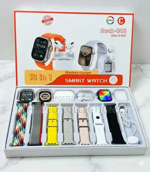 13 in 1 Smart Watch Rock 003 Utra 3plus