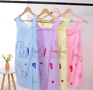 Wearable Towel/Camisole Shower Dress