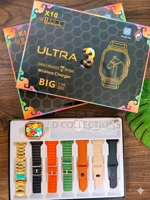 7!Straps Ultra Gold Smart Watch
